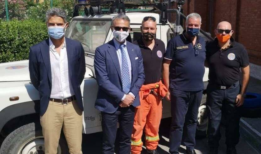 Visita del Capo della Protezione Civile e del Ministro Dell’Ambiente